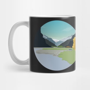 New Zealand Landscape - Mount Aspiring National Park Mug